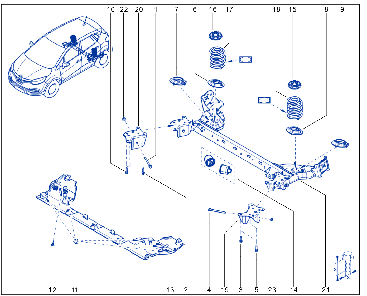Rear Axle Component - 01081127