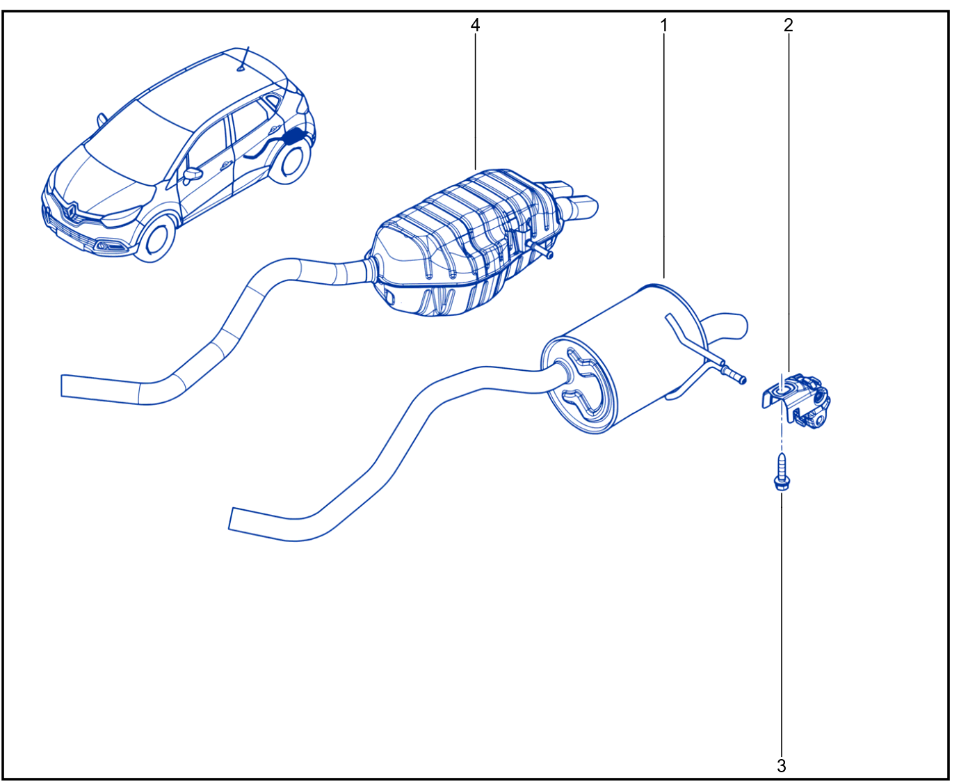 Exhaust Pipe - 01081144