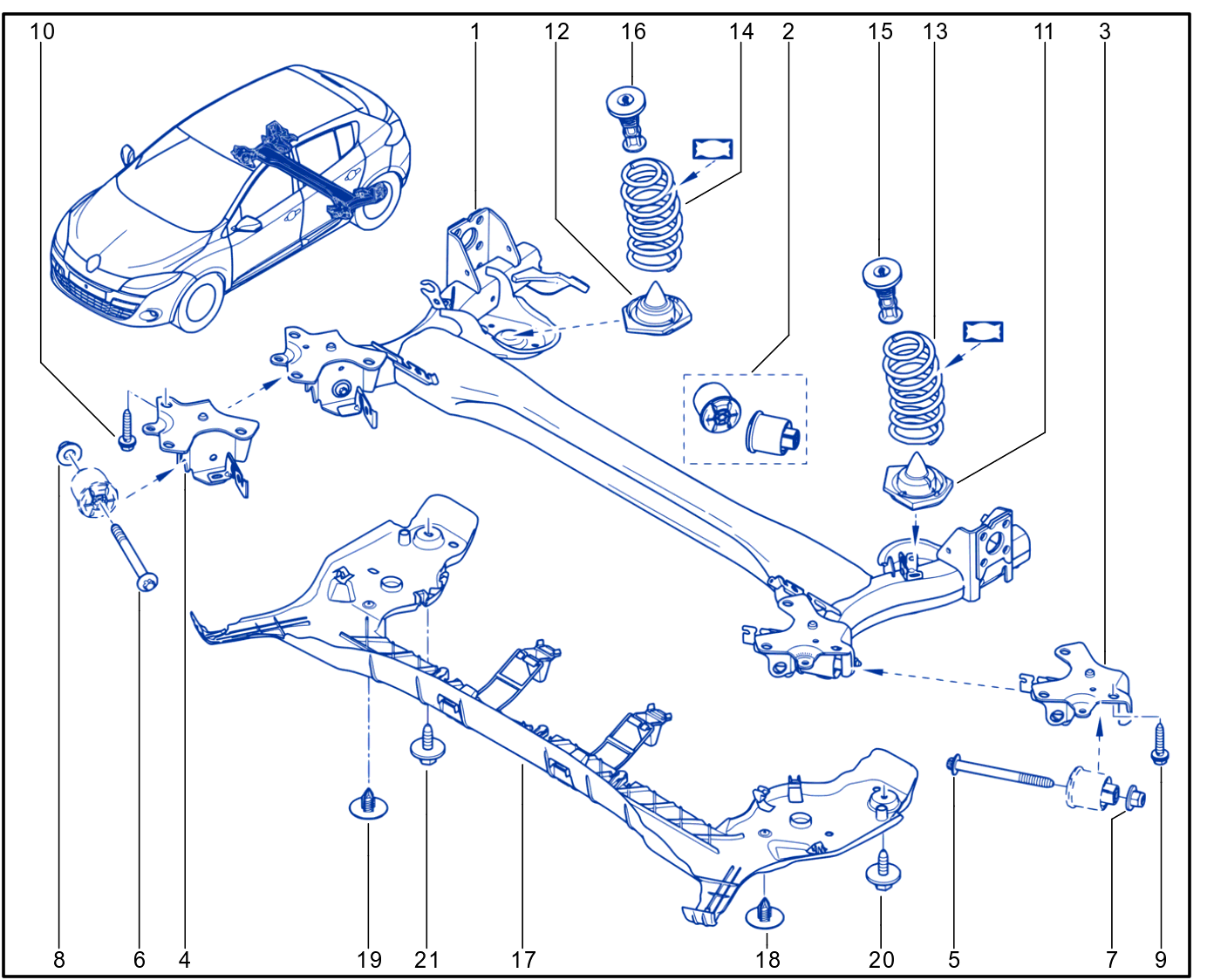Rear Axle Component - 01081186