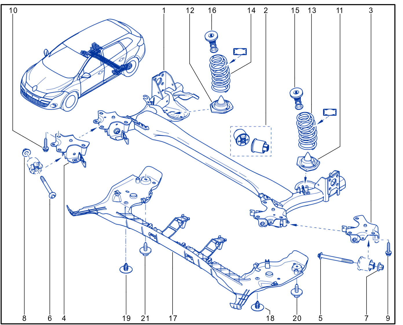 Rear Axle Component - 01081191
