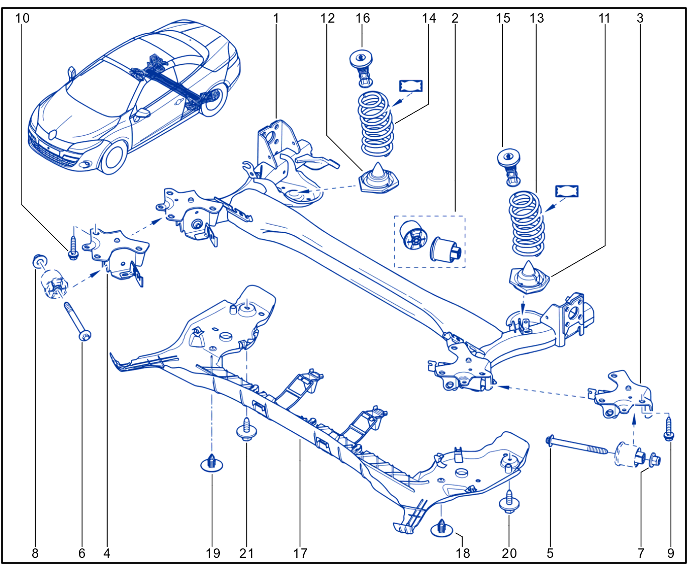 Rear Axle Component - 01081192