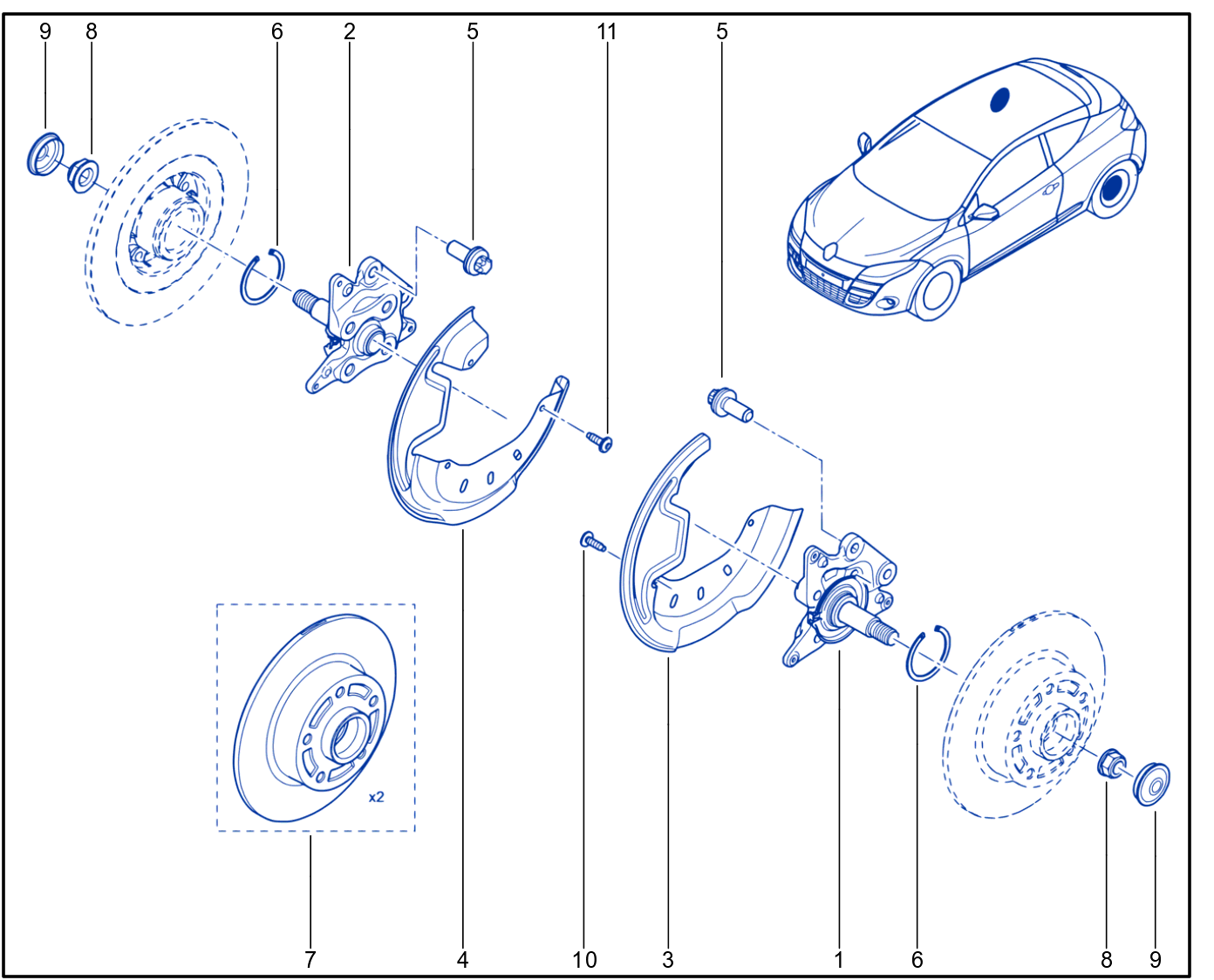 Rear Axle Component - 01081196