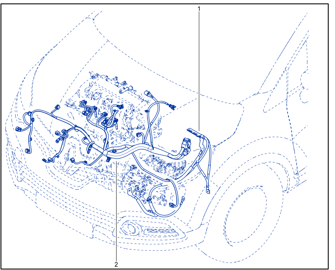 Wiring - Engine Components - 01081210