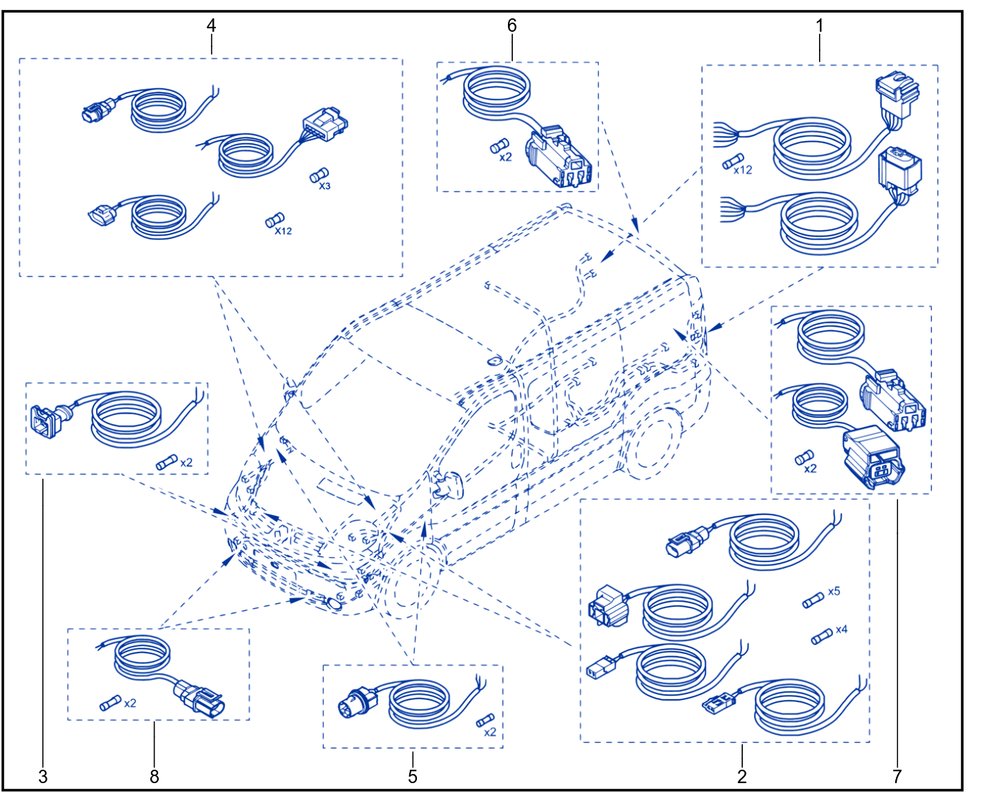 Wiring - Passenger Compartment Components - 01081302