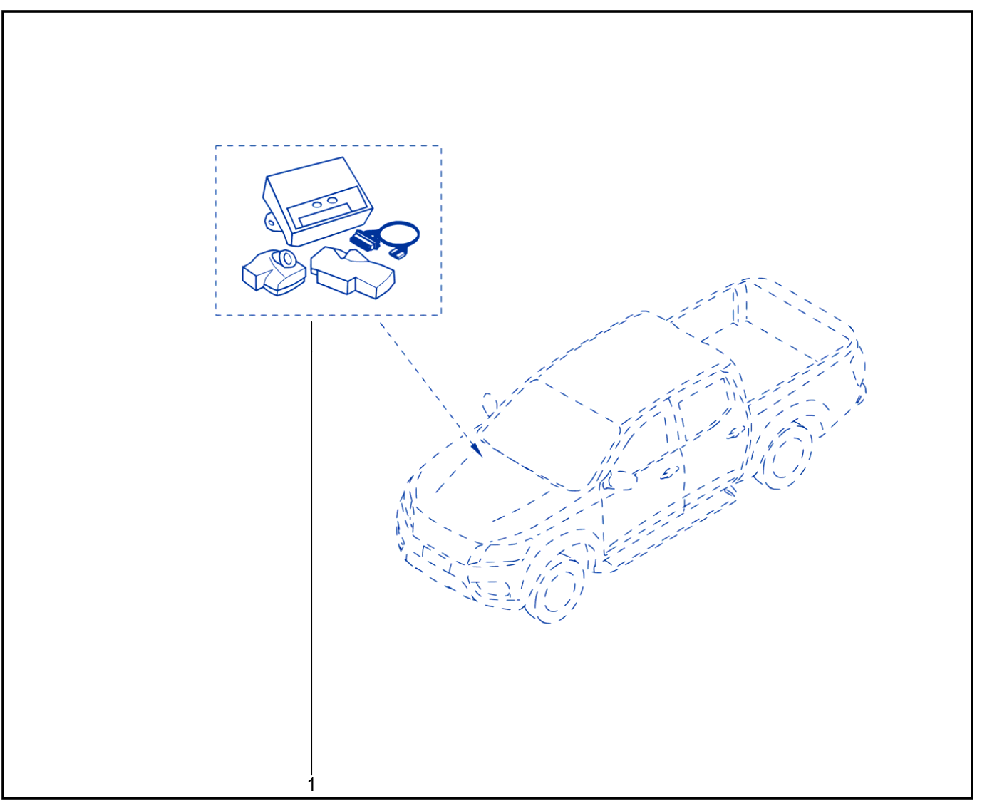 Alarm - Anti-Theft System - 01081383