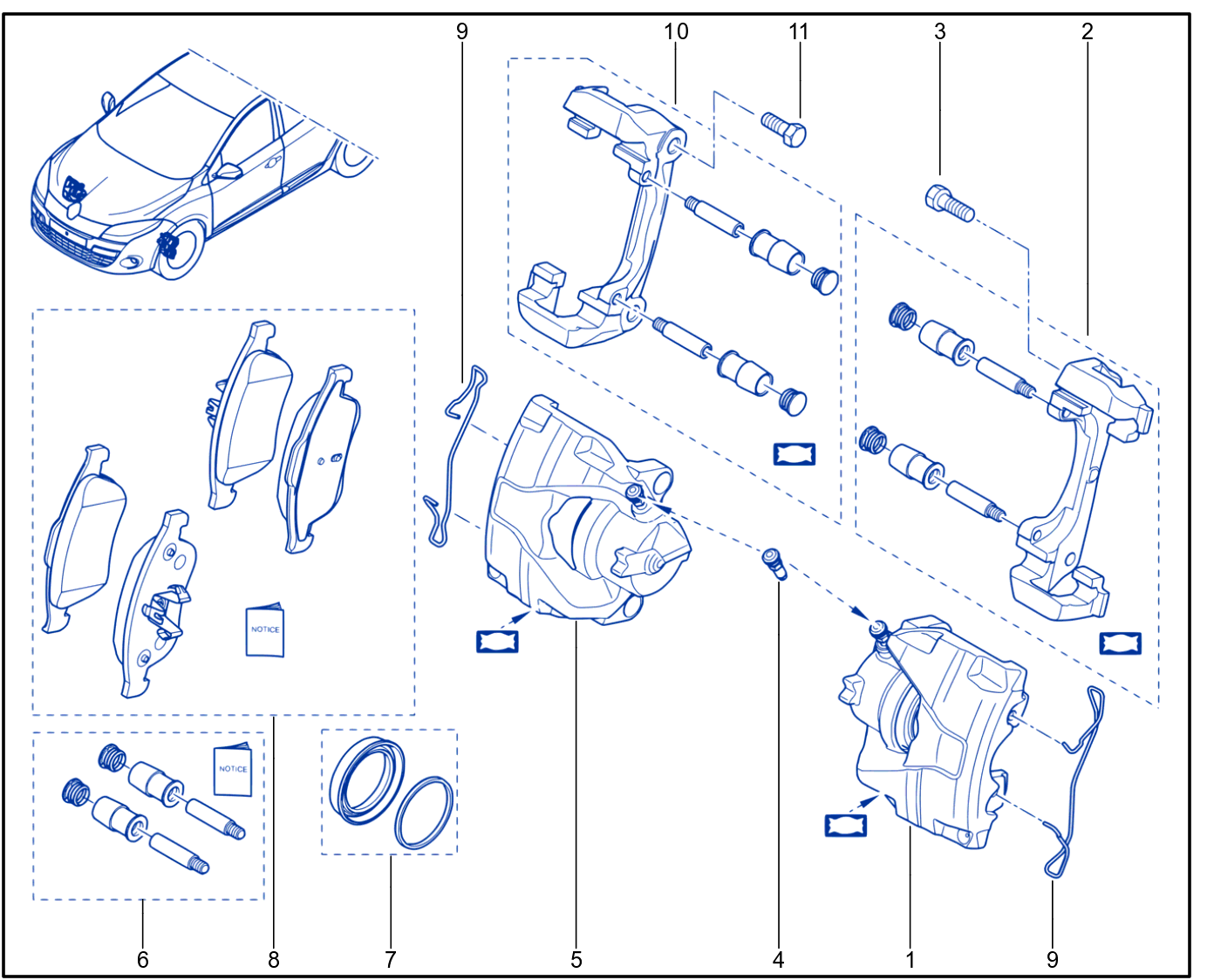 Front Brake - 01081388