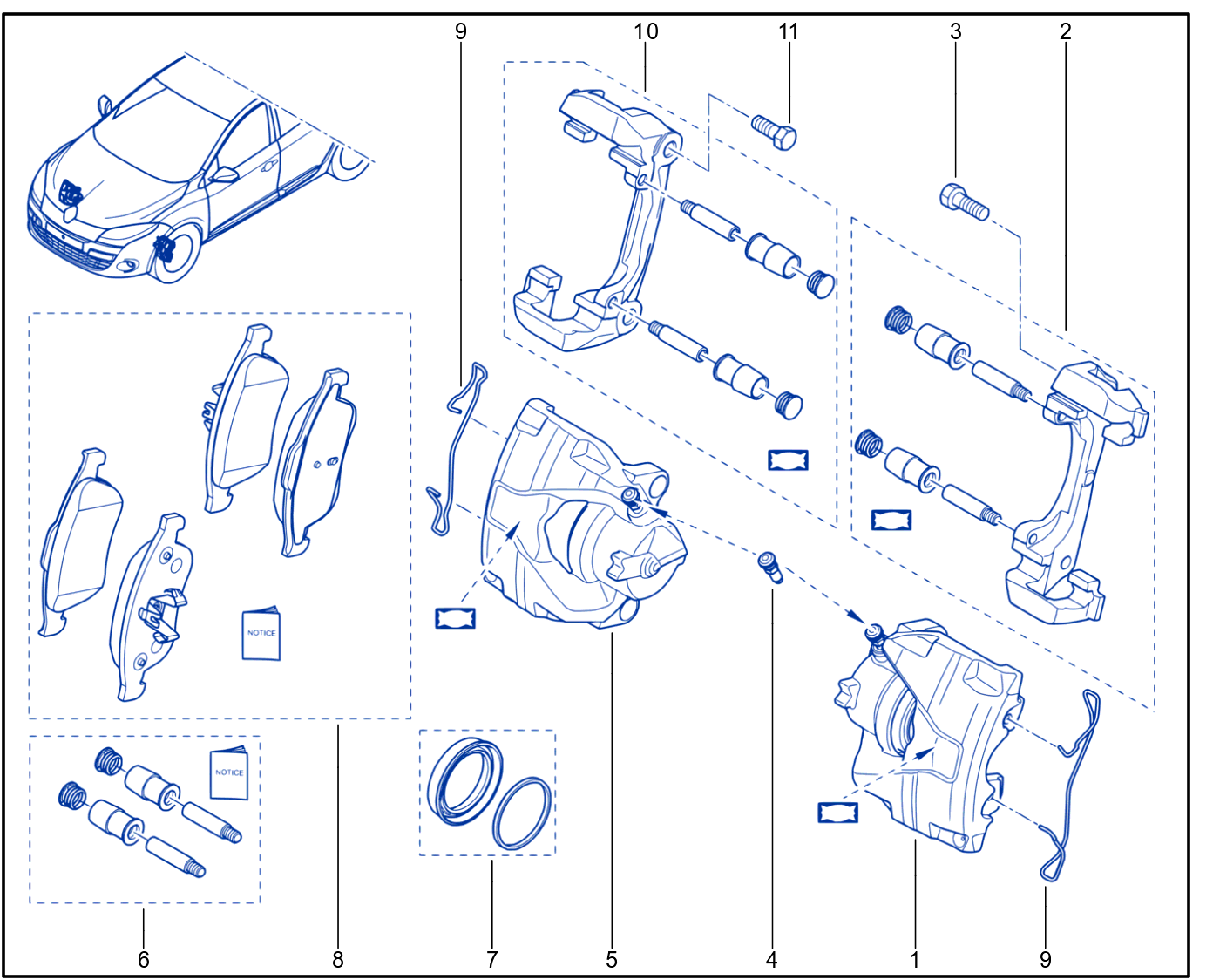 Front Brake - 01081389