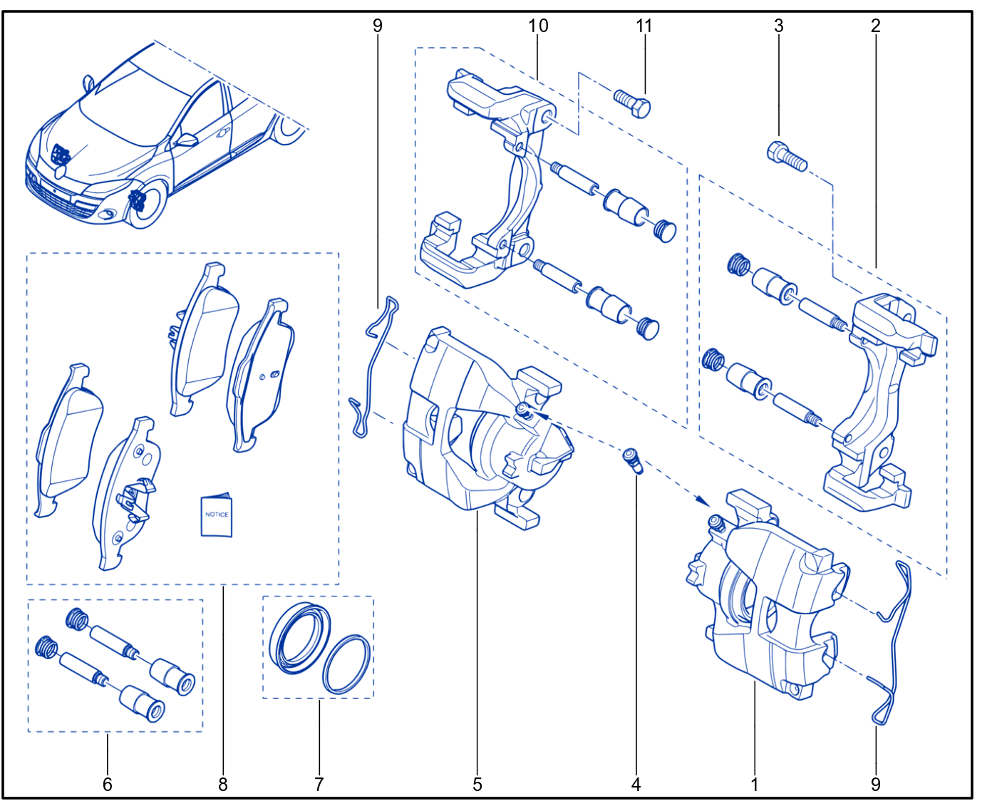 Front Brake - 01081390