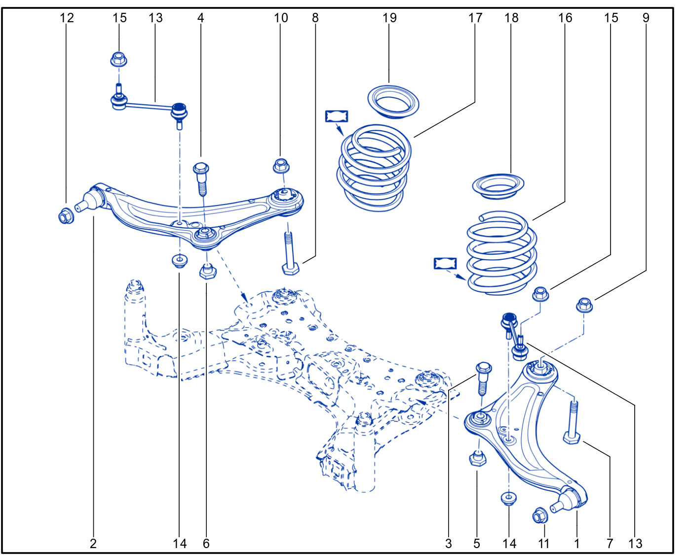 Front Axle Component - 01081406