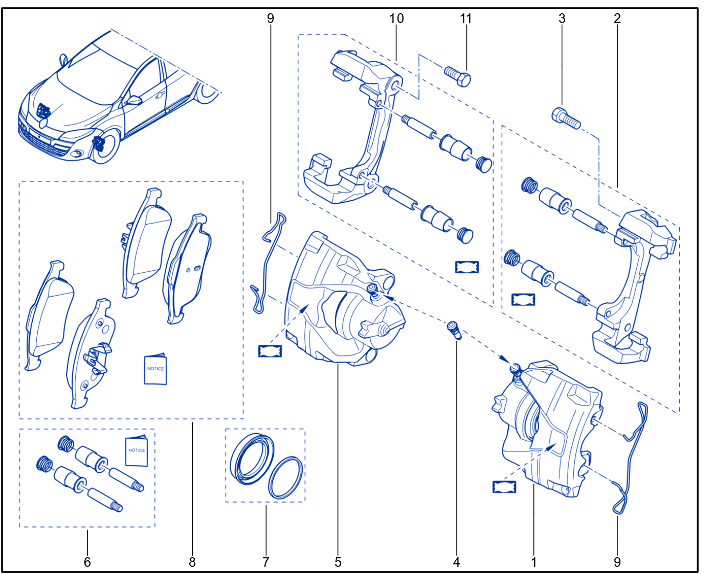 Front Brake - 01081408