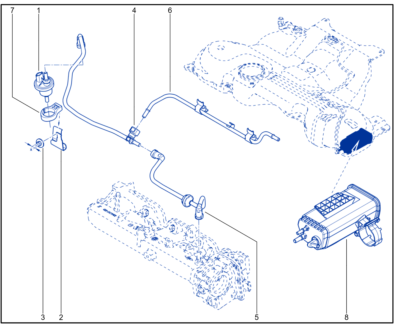 Fuel Vapour Recirculation - 01081620