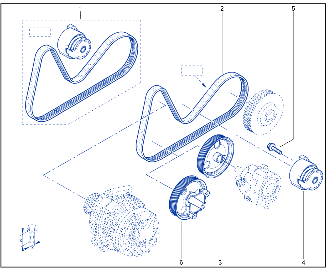 Tensioner - Belt - 01081704