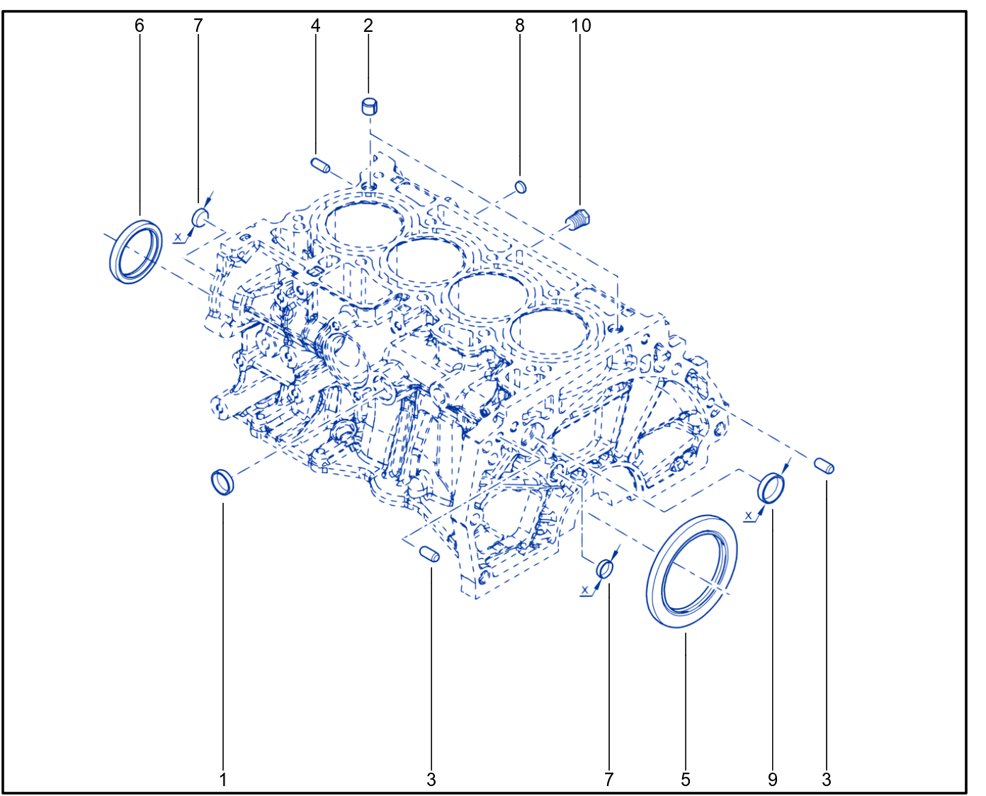 Cylinder Block - 01081732