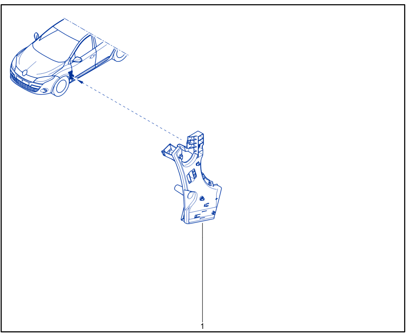 Wiring - Passenger Compartment Components - 01081777