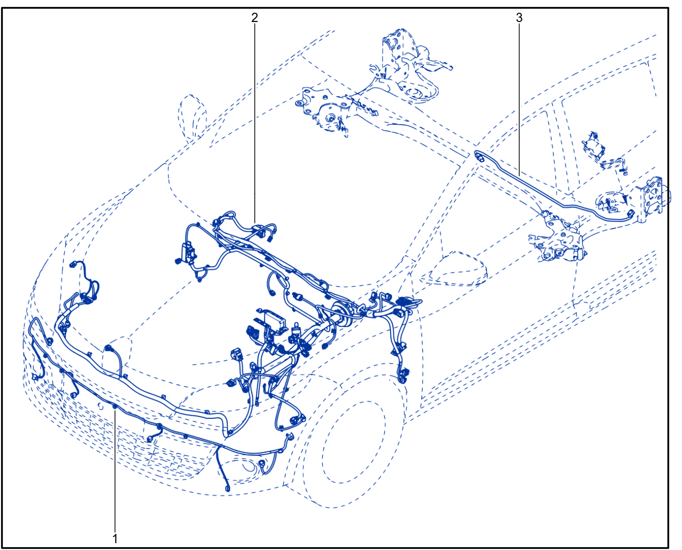 Wiring - Front End Panel Components - 01081798