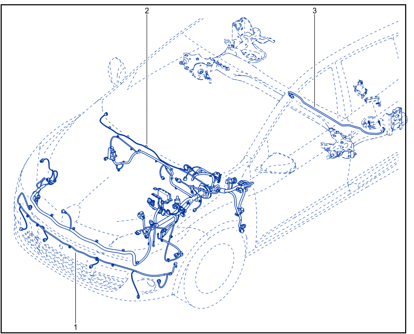 Wiring - Front End Panel Components - 01081801