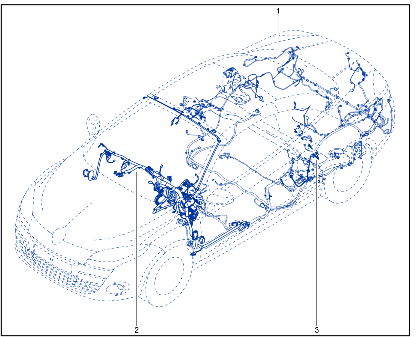 Wiring - Passenger Compartment Components - 01081802