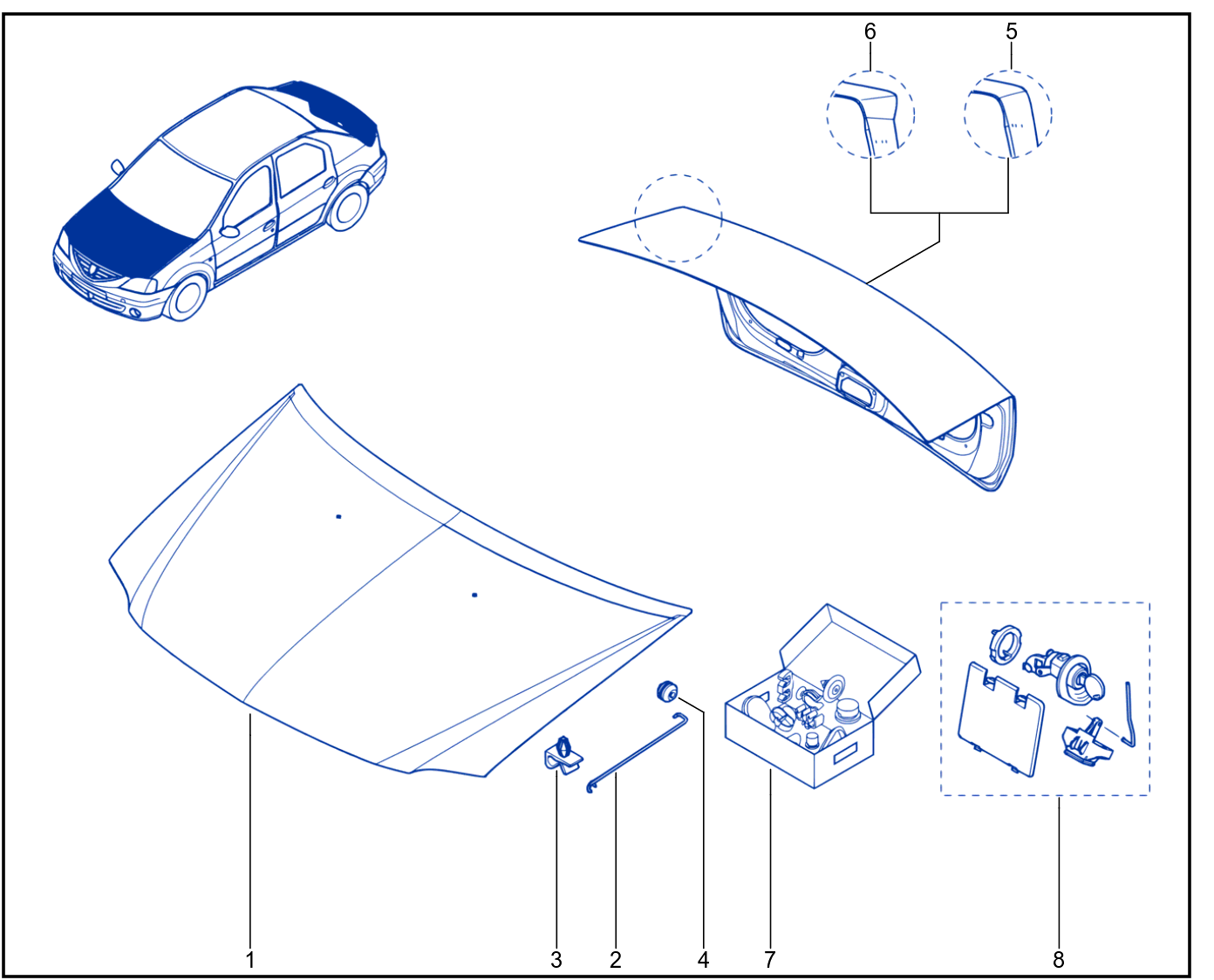 Front Opening Element Panelwork - 01081841