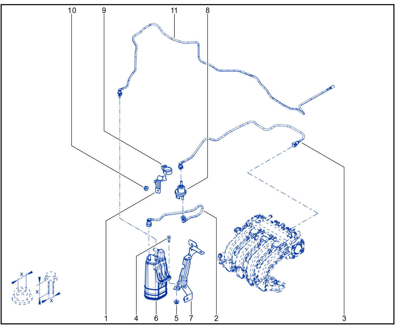 Fuel Vapour Recirculation - 01081865