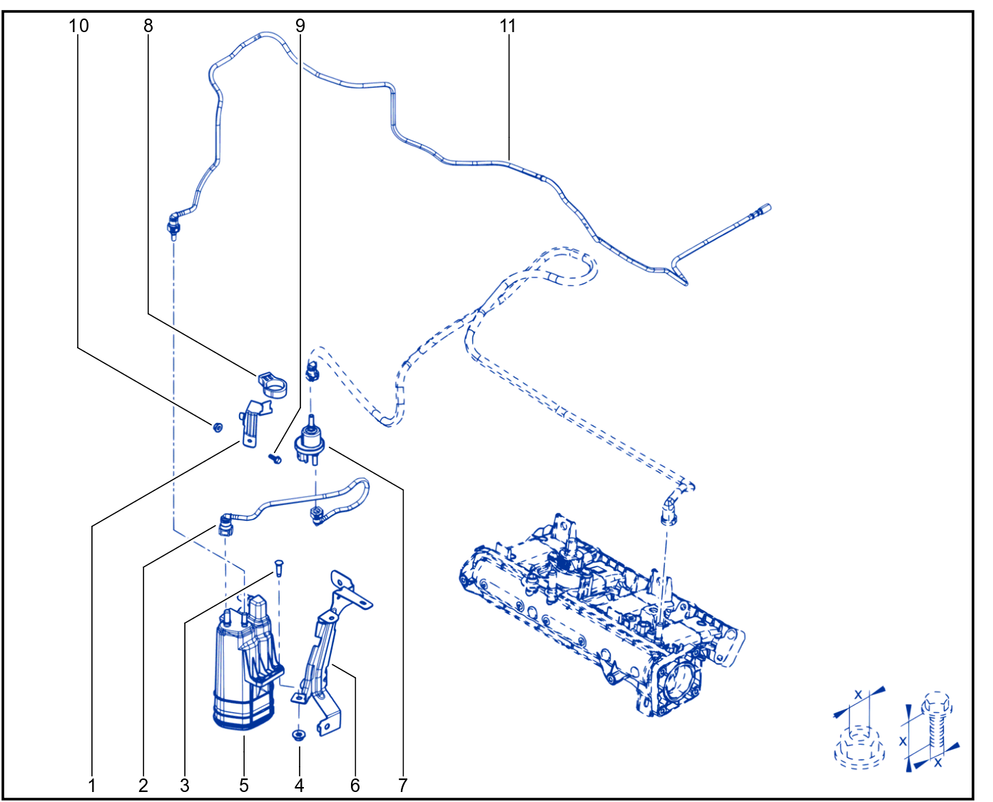 Fuel Vapour Recirculation - 01081866
