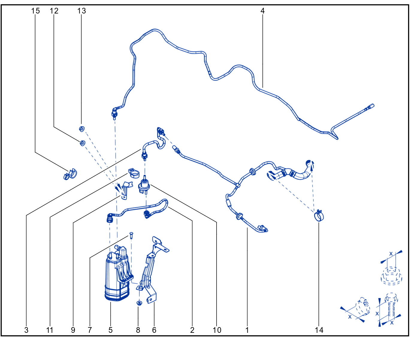 Fuel Vapour Recirculation - 01081867