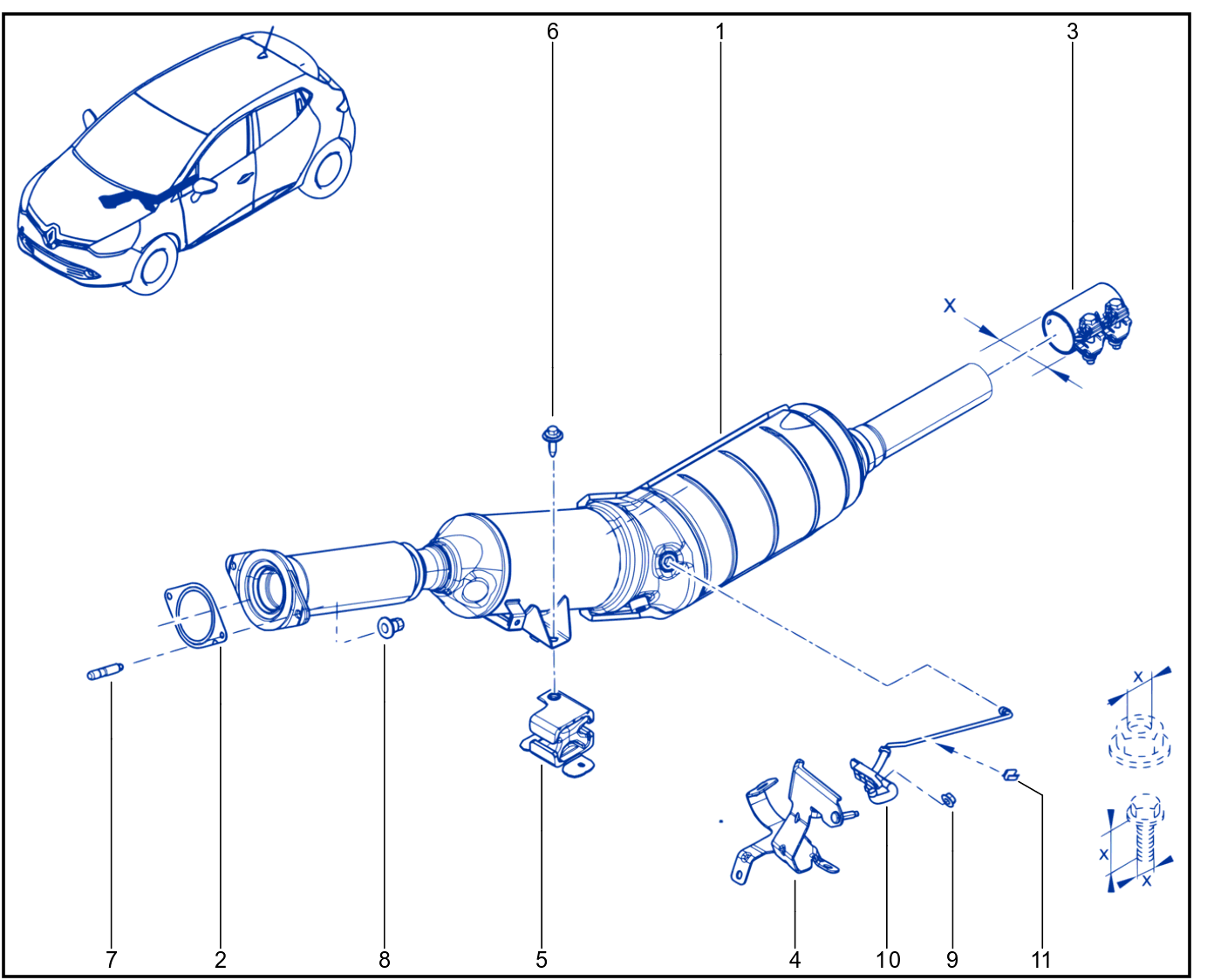 Exhaust Pipe - 01081887