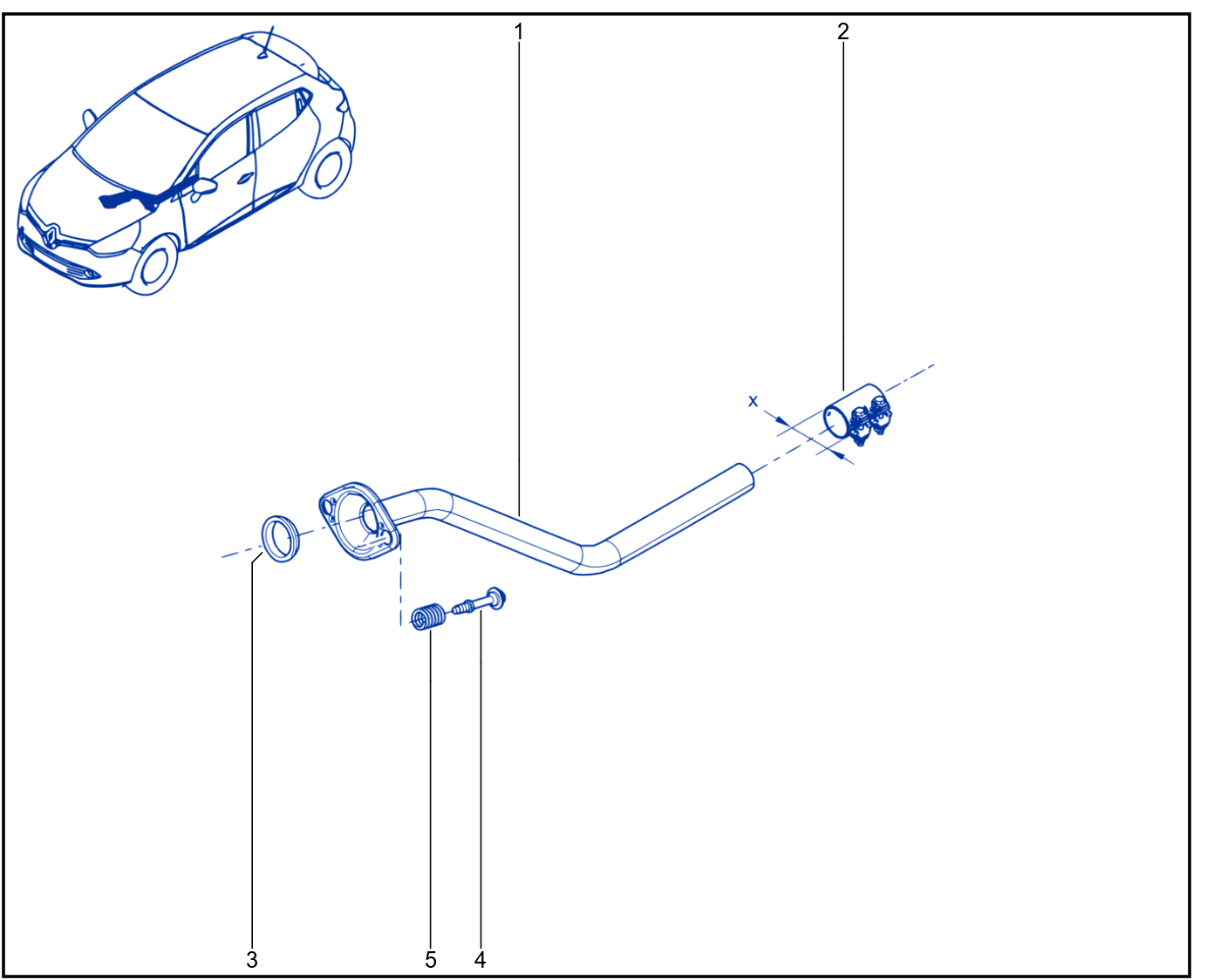 Exhaust Pipe - 01081888