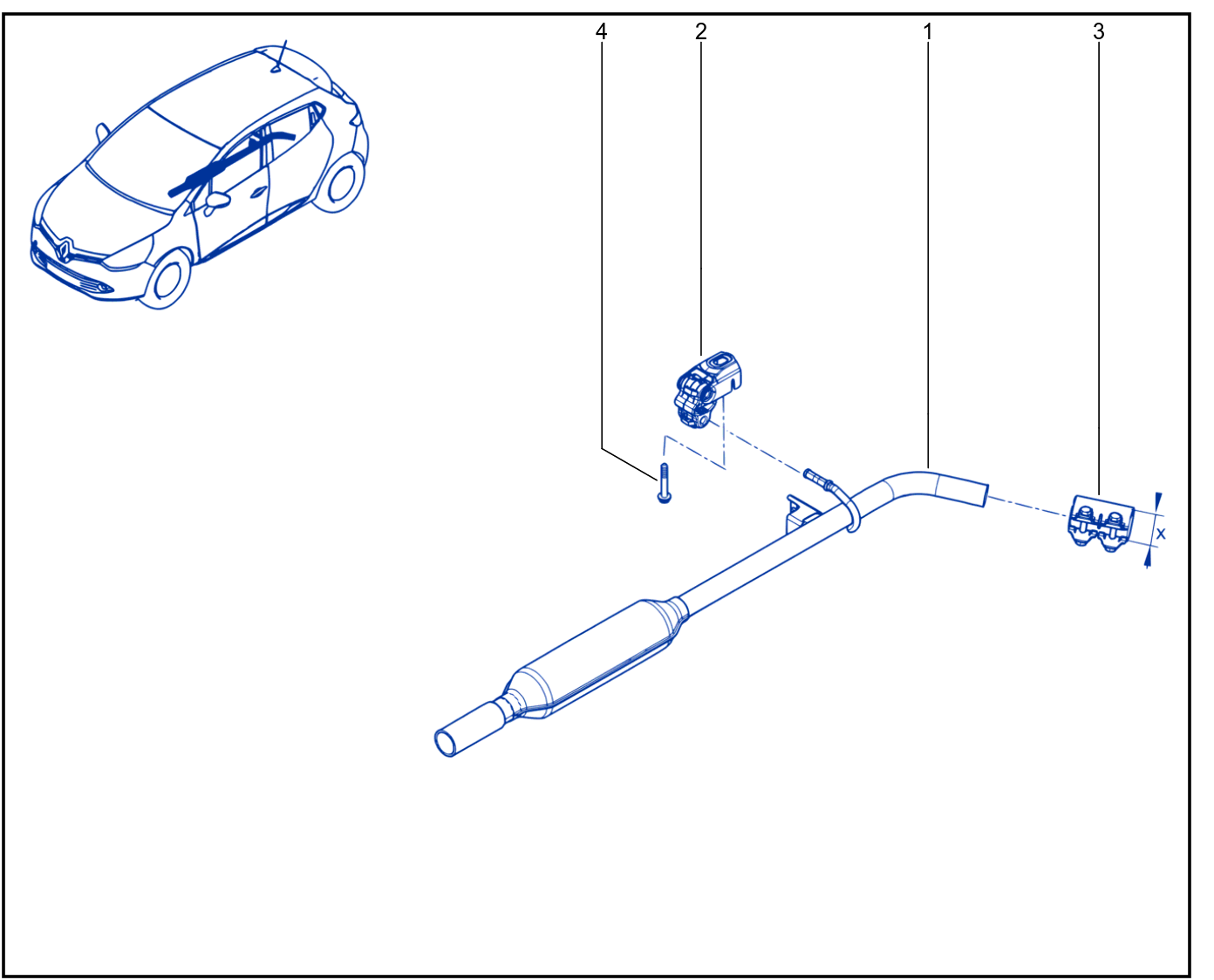 Exhaust Pipe - 01081891