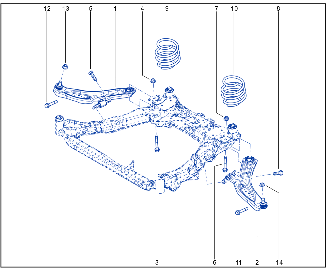 Front Axle Component - 01081912