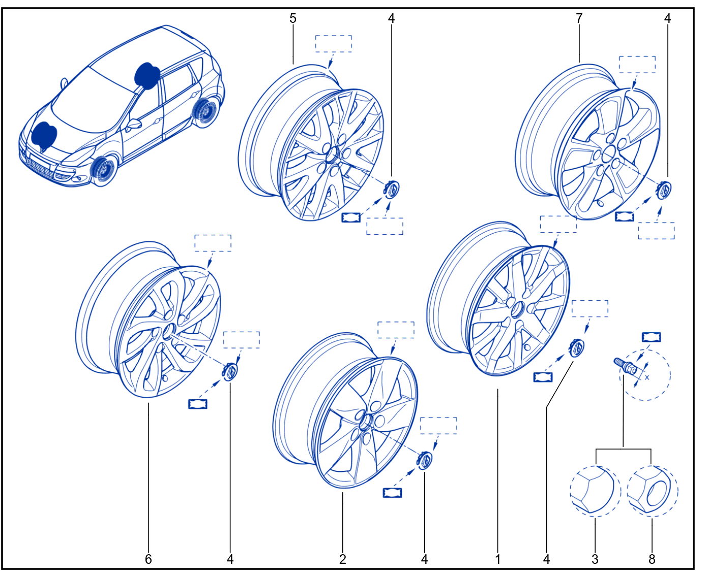 Wheel Nut - 01082336