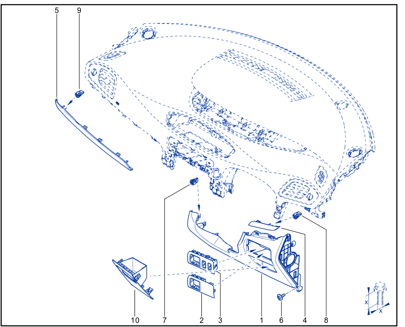 Driver'S Position Detail - 01082341