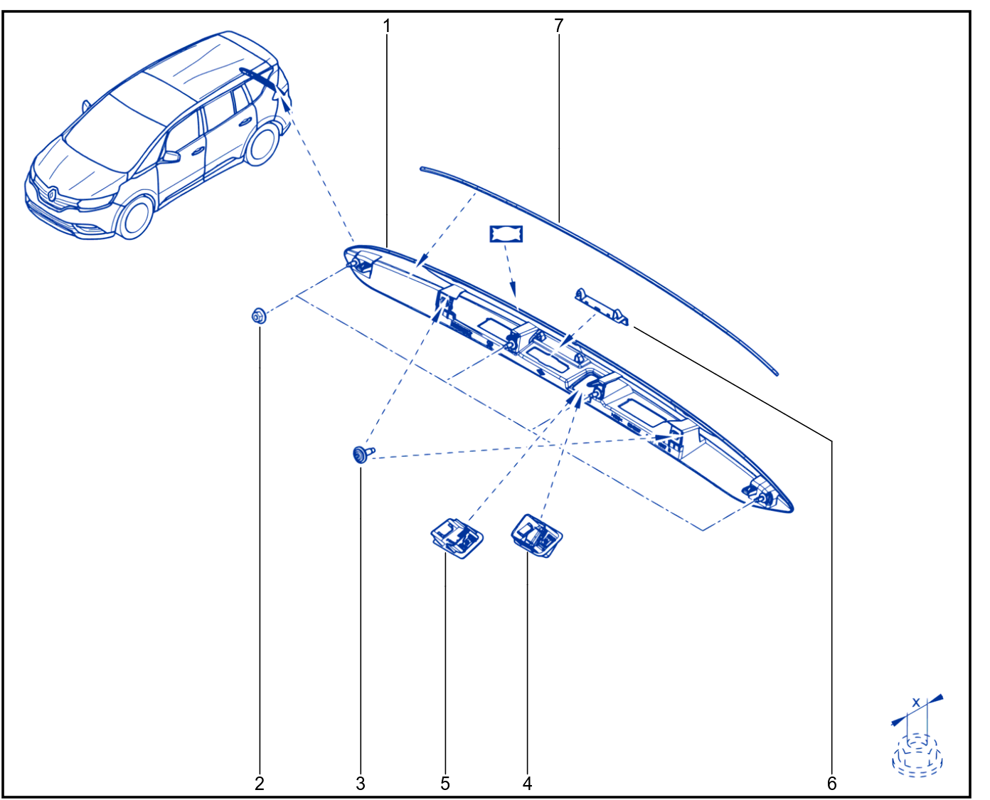 Protection Strip - Trim - 01082349