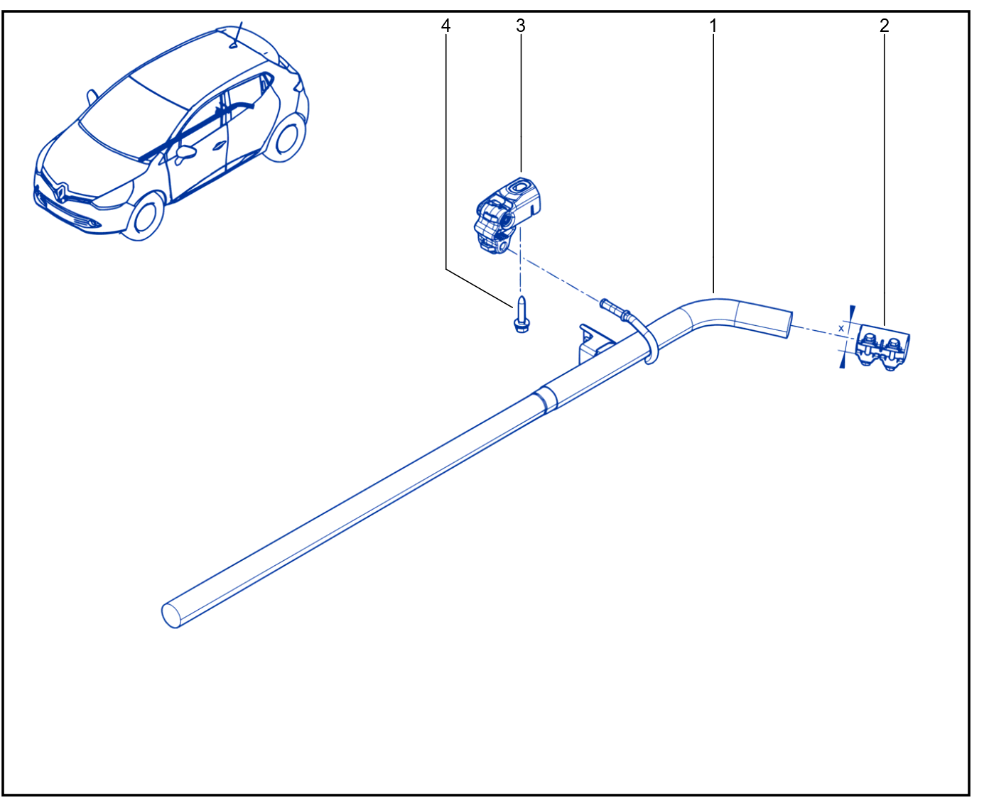 Exhaust Pipe - 01082419