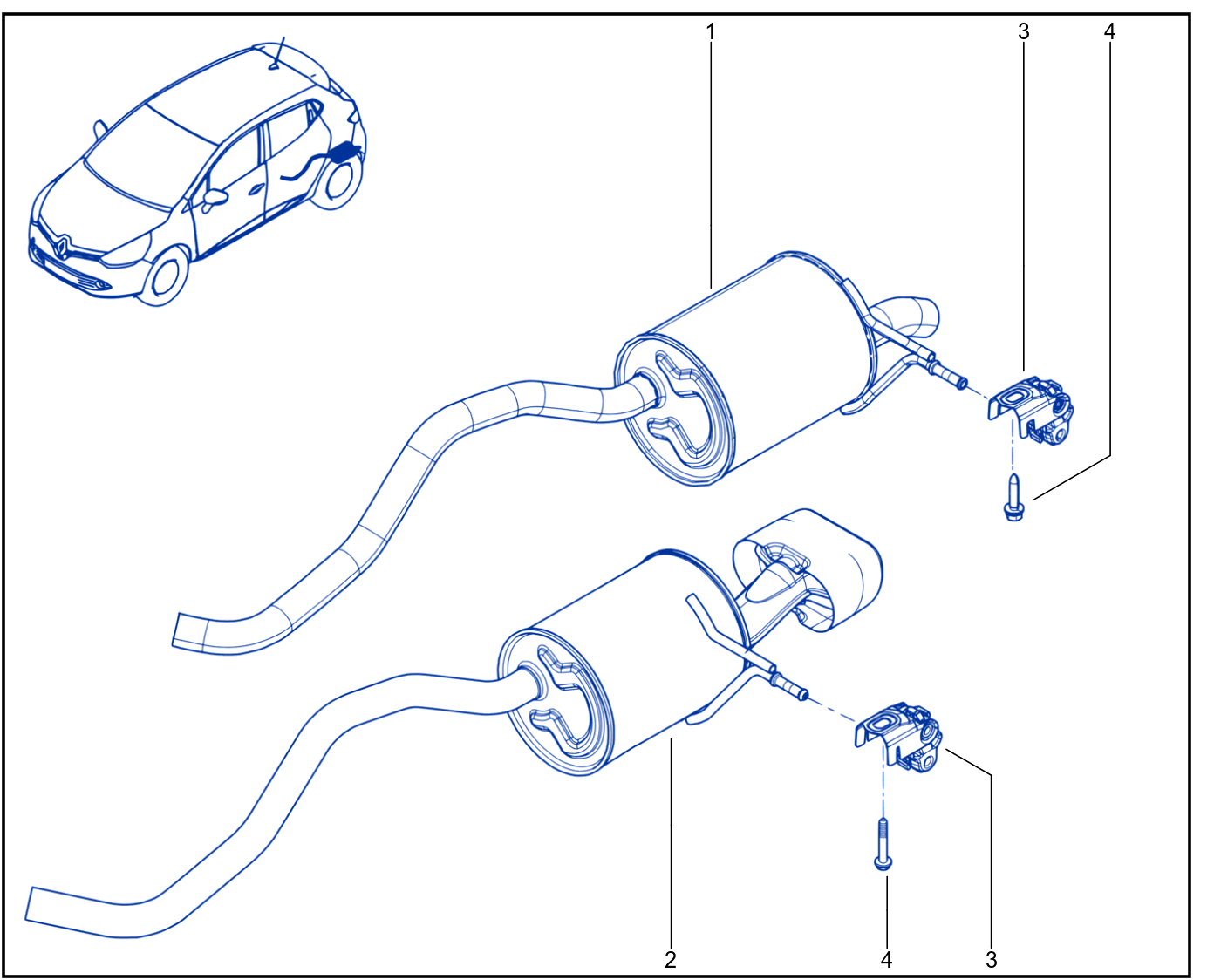 Exhaust Pipe - 01082420