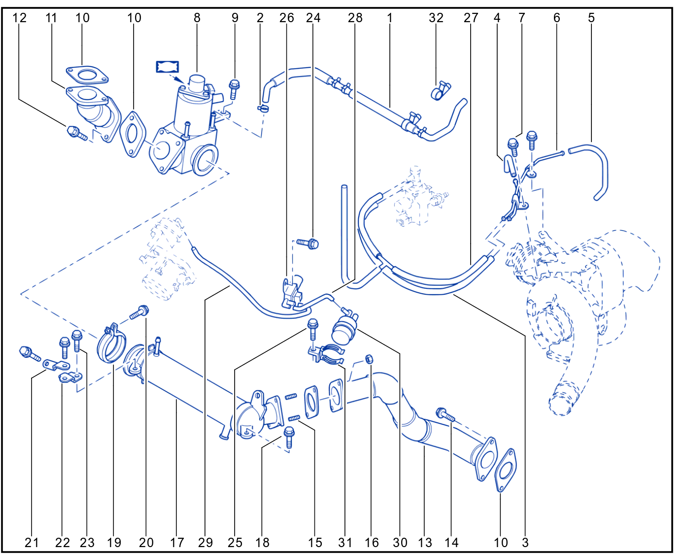 Exhaust Gas Recirculation - 01082452
