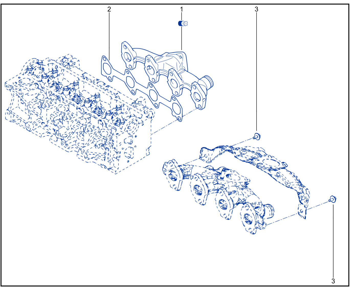 Exhaust Manifold - 01082471