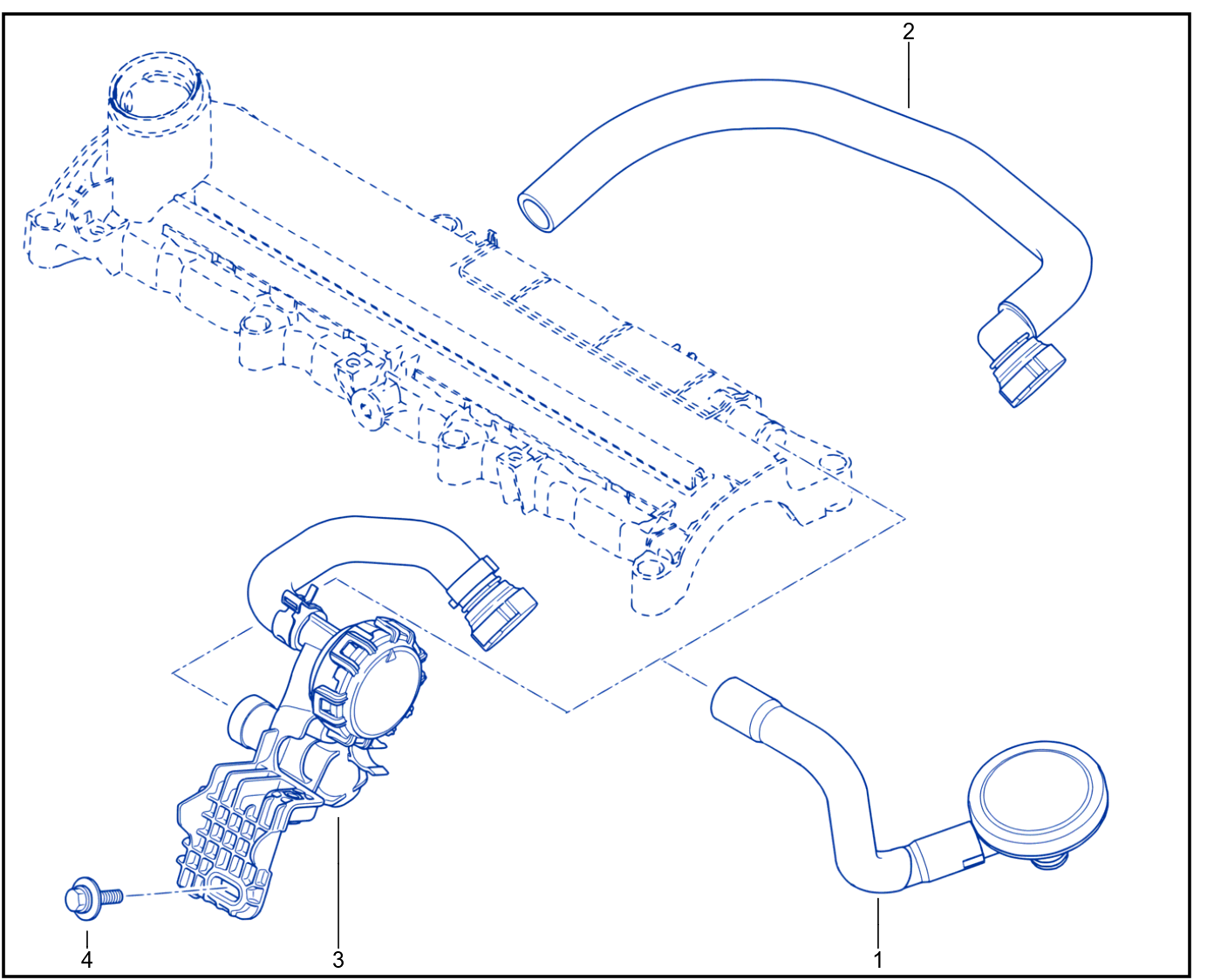 Oil Vapour Recirculation - 01082473