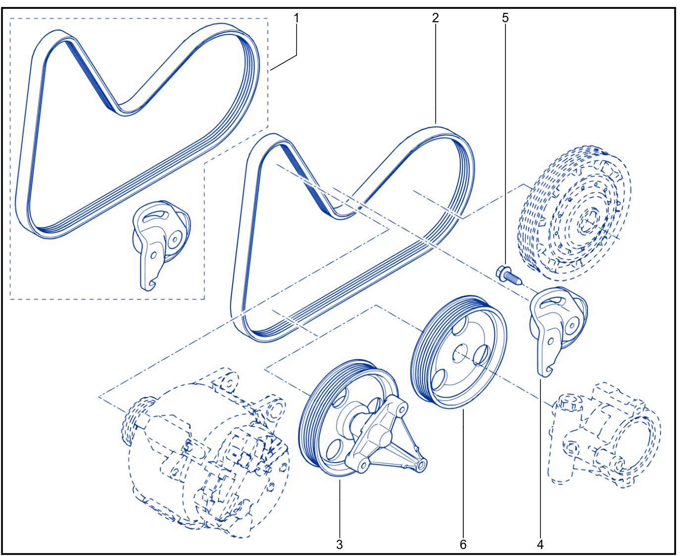 Tensioner - Belt - 01082474