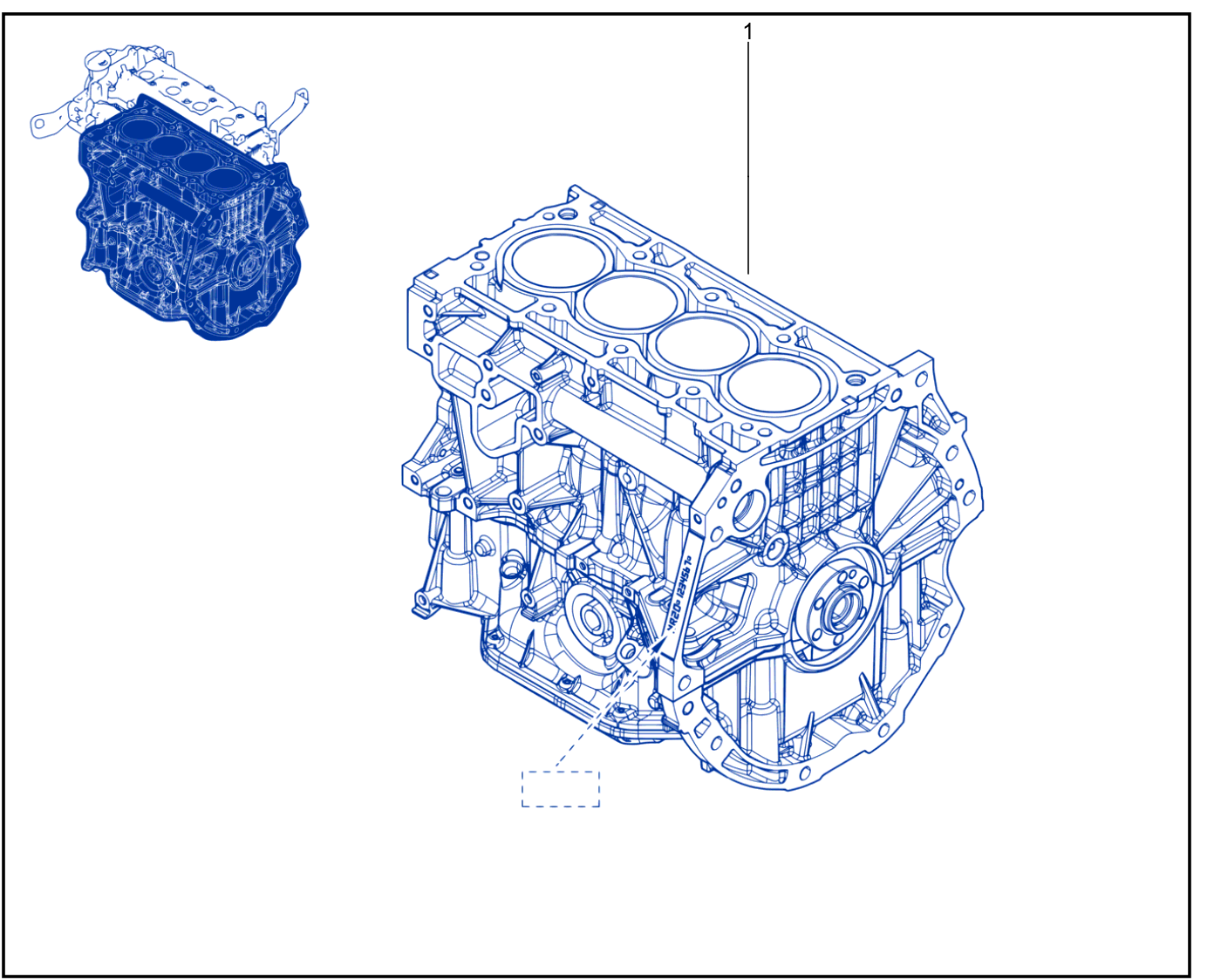 Cylinder Block - 01082484