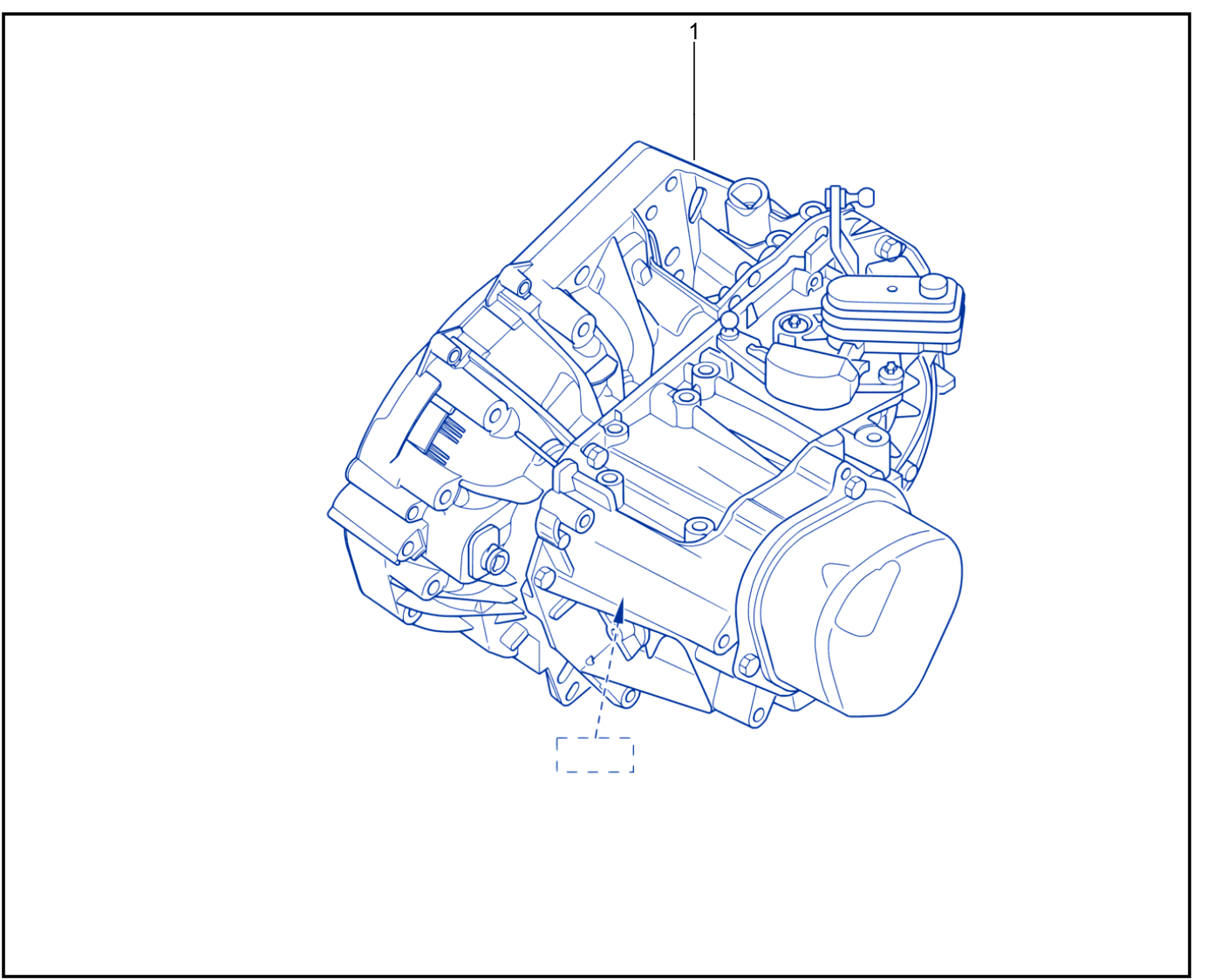 Assembled Gearbox - 01082504