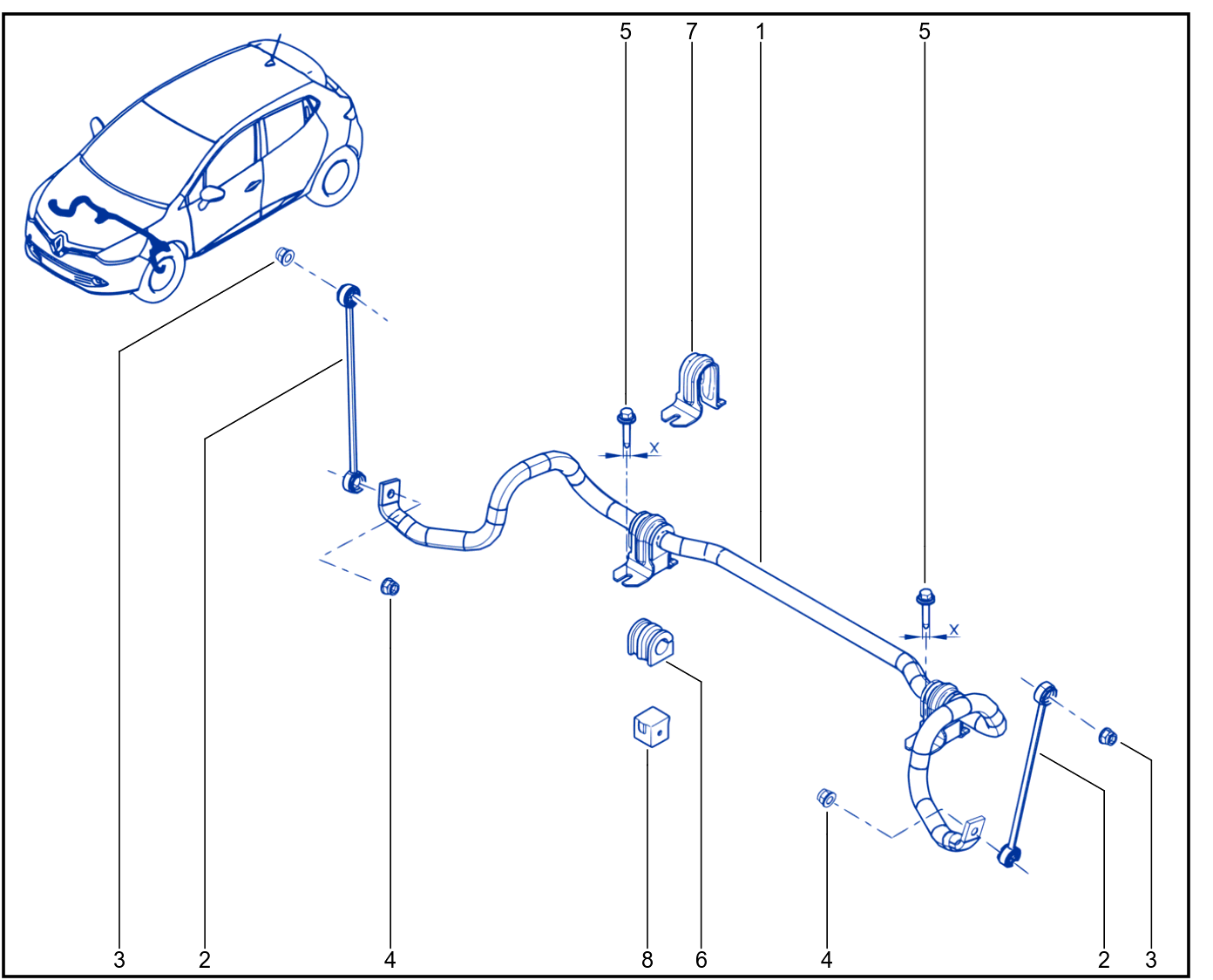 Front Anti-Roll Bar - 01082511