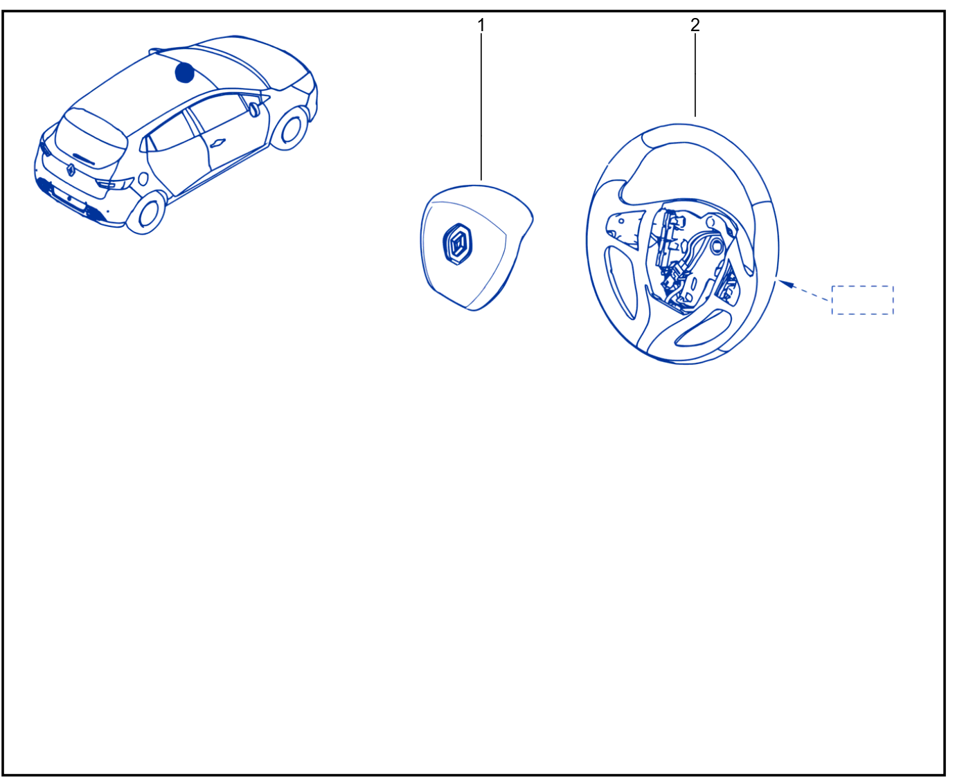 Steering Wheel - 01082522