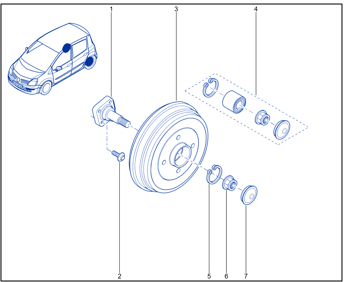 Rear Brake - 01082537
