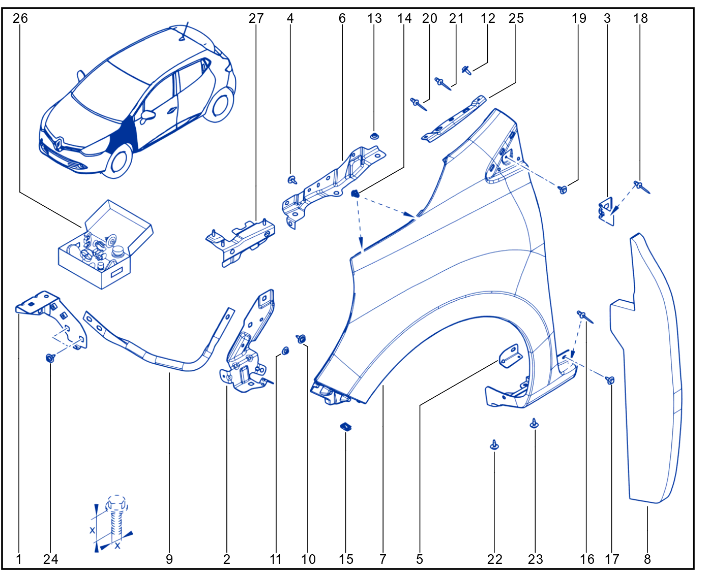 Front Wing - 01082584