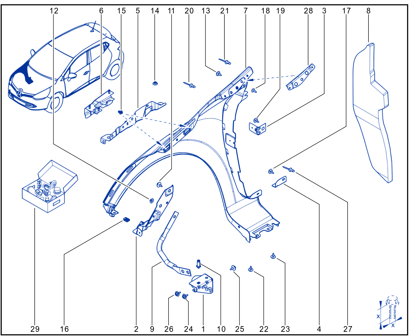 Front Wing - 01082586