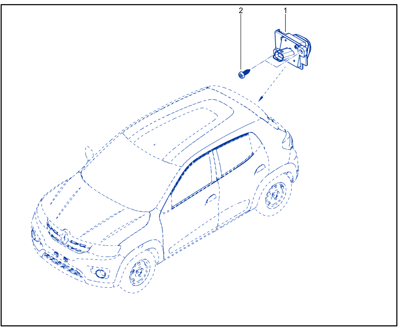 Parking Distance Control - 01082592