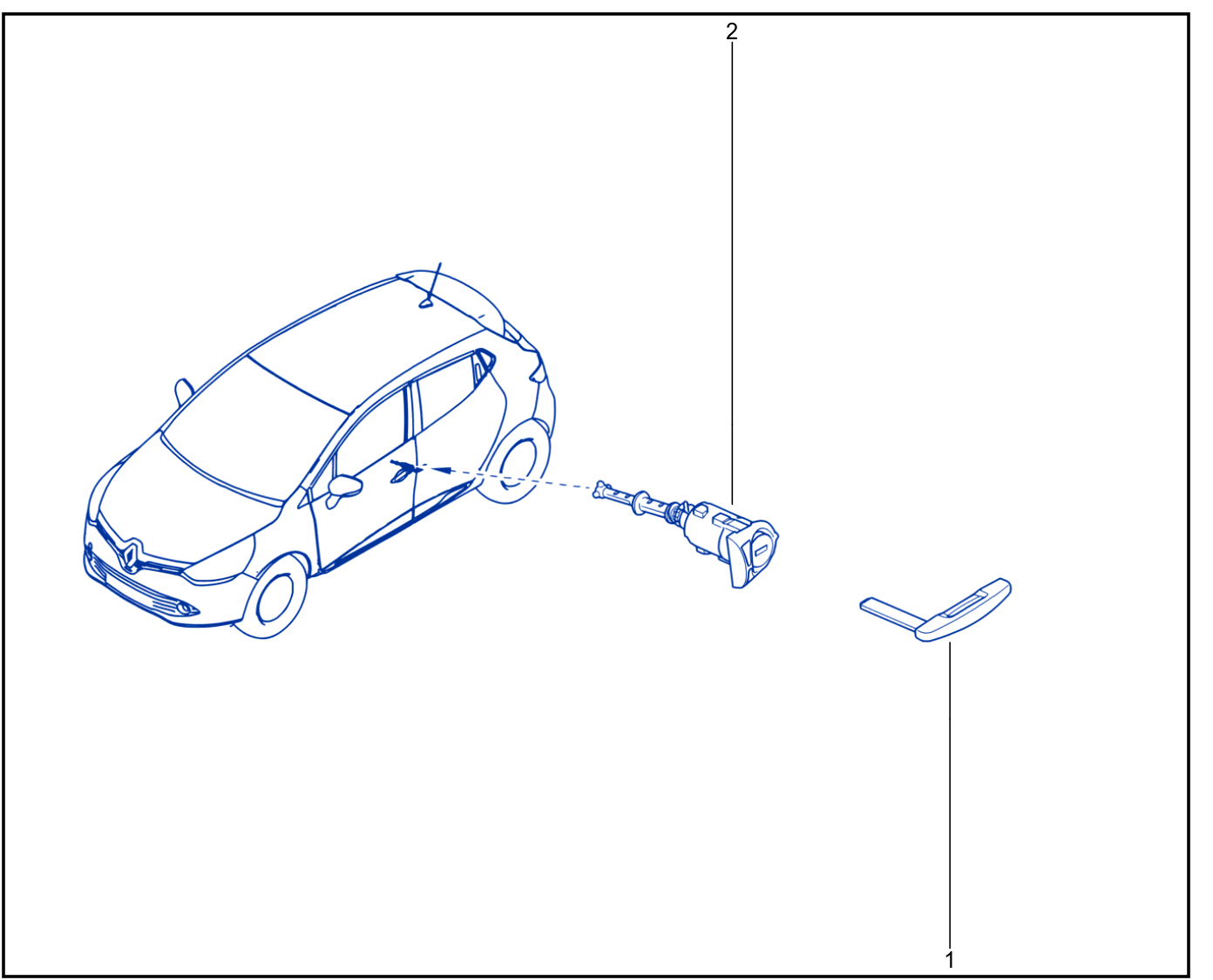 Rear Opening Element Control And Mechanism - 01082653