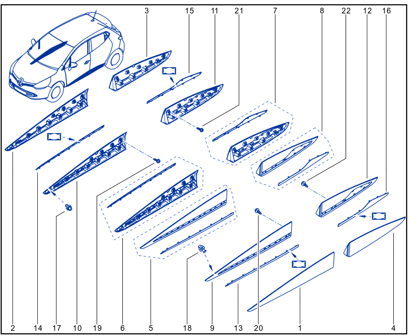 Protection Strip - Trim - 01082656