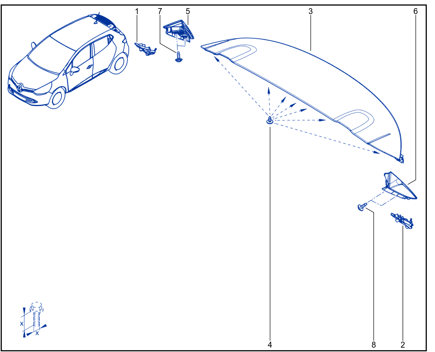 Aerodynamic Component - Side Step - 01082665
