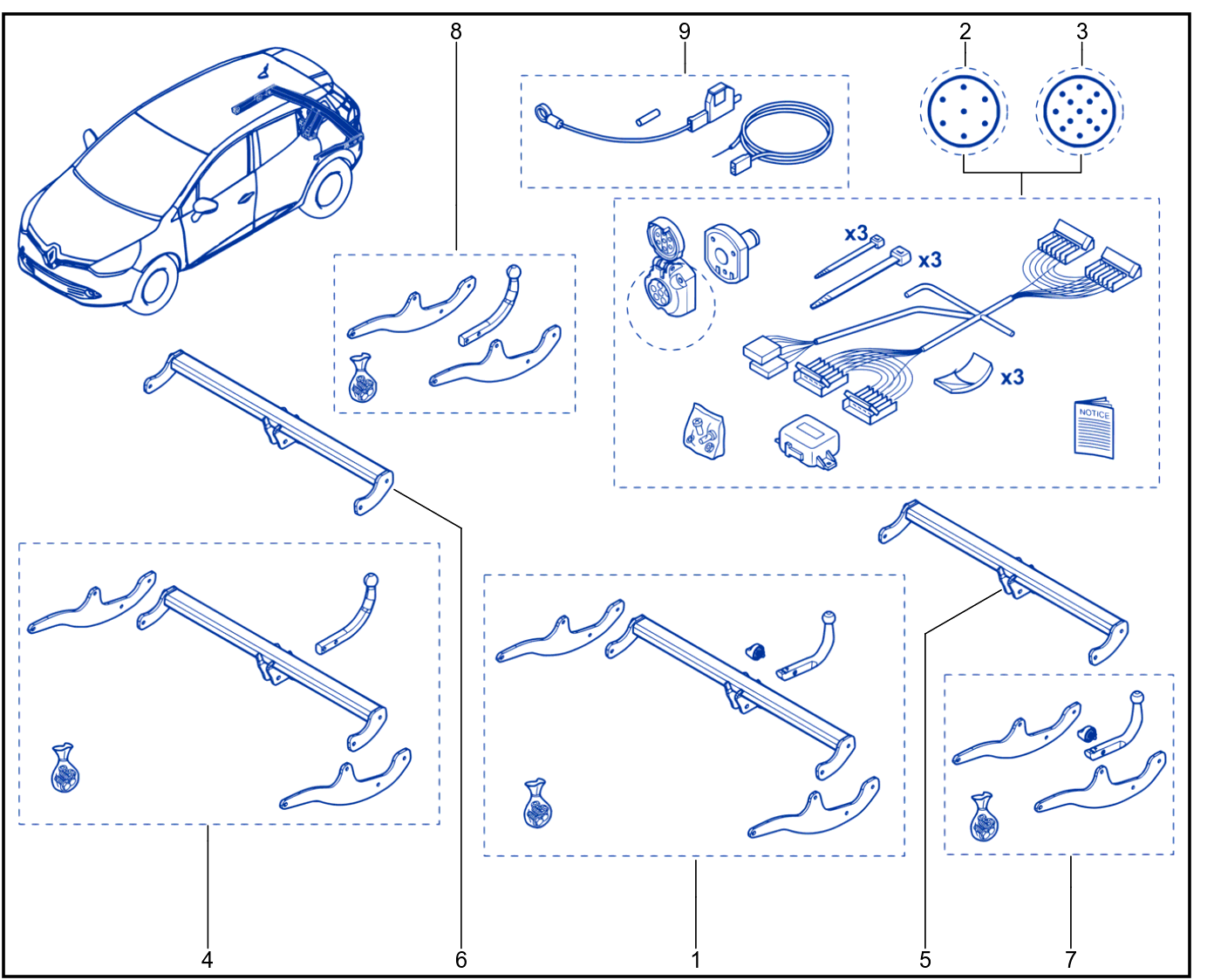 Towbar - 01082686